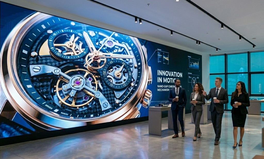 high-end commercial 24/7 showrooms