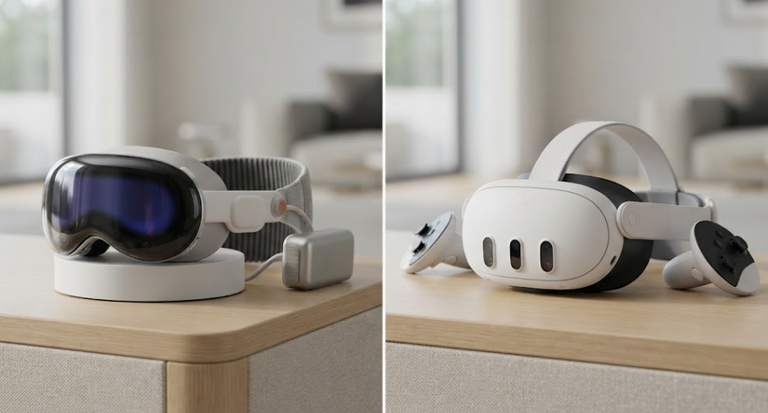 Apple Vision Pro vs Meta Quest 3