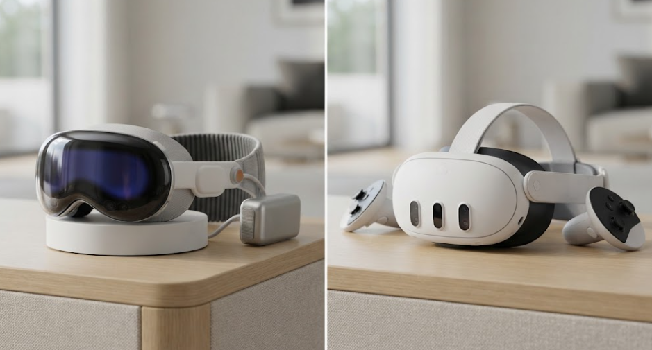 Apple Vision Pro vs Meta Quest 3